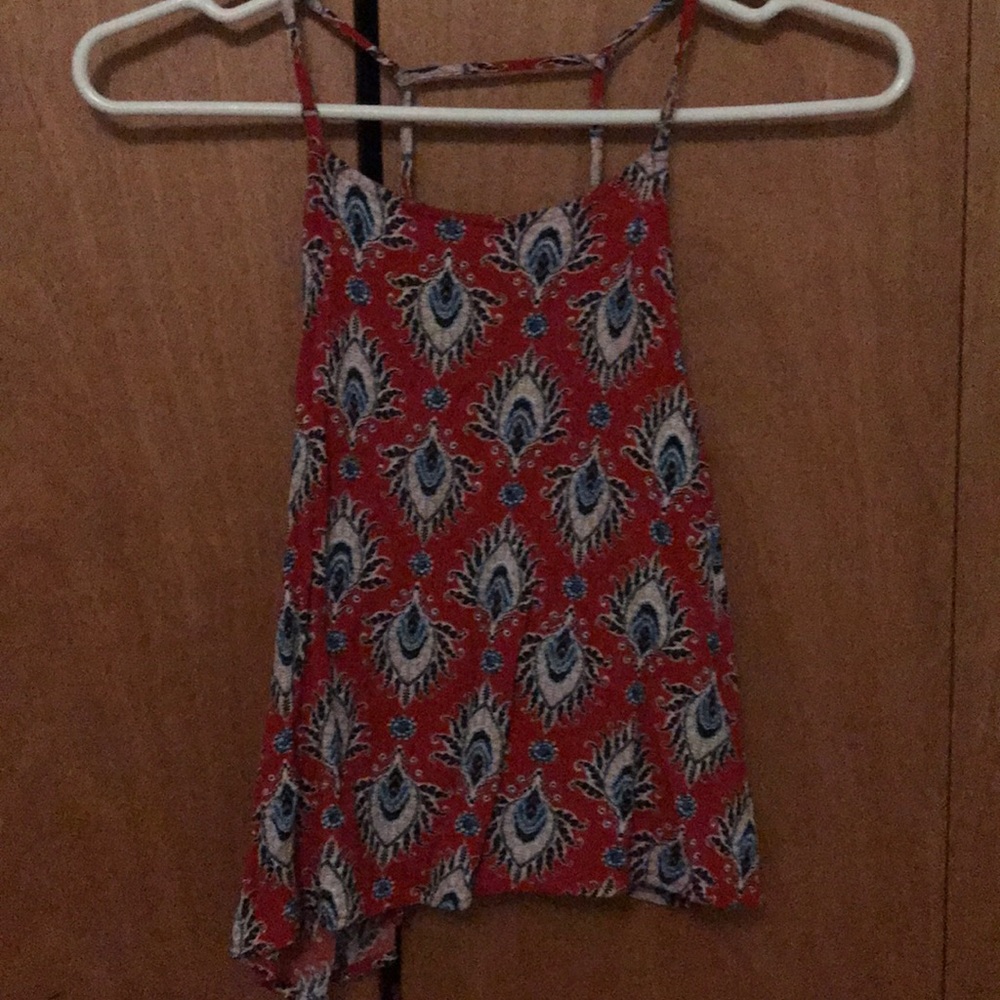 Open Back Crop Top